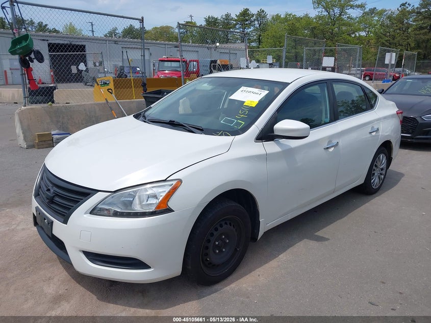 2013 Nissan Sentra Sv 3N1AB7AP5DL784481 photo 1