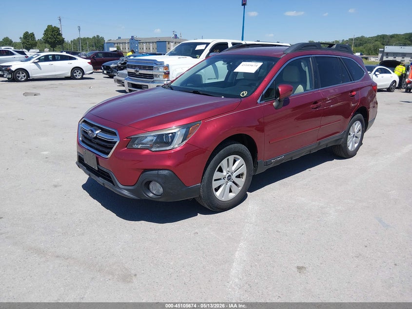 Vin: 4s4bsafc0k3263998, lot: 45603258, subaru outback 2.5i premium 20192