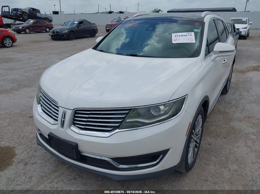 LINCOLN MKX 2017 VIN 2LMPJ6LP5HBL54291
