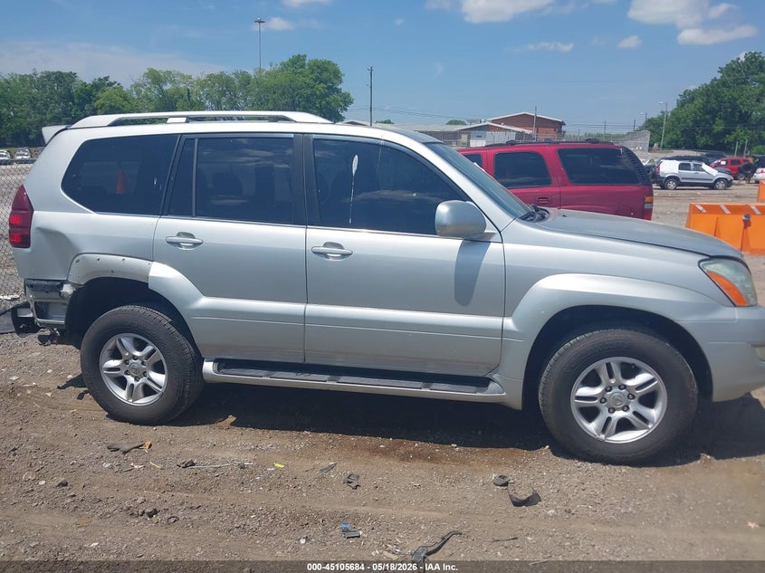 2005 Lexus Gx 470 VIN: JTJBT20X150086643 Lot: 45105684