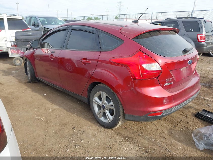 Vin: 1fadp3k25el447707, lot: 45603286, ford focus se 20143