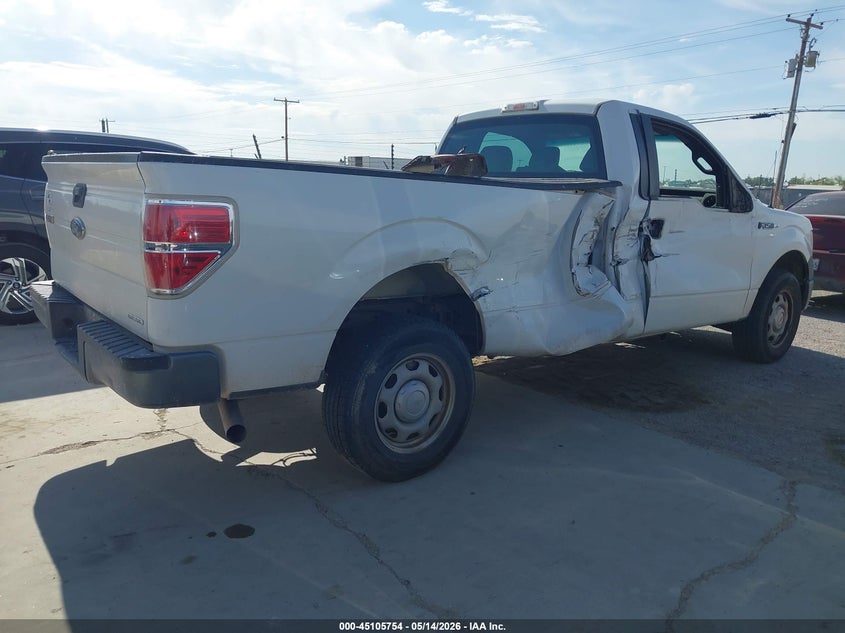 Vin: 1ftnf1cf9dkd28697, lot: 45603338, ford f-150 xl 20134