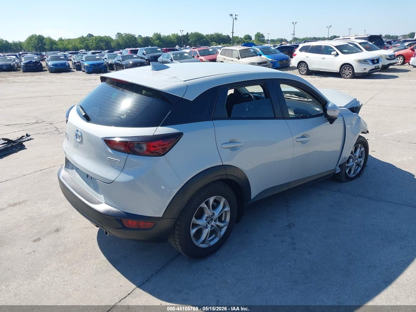 Vin: jm1dkdb78l1469056, lot: 45603353, mazda cx-3 sport 20204
