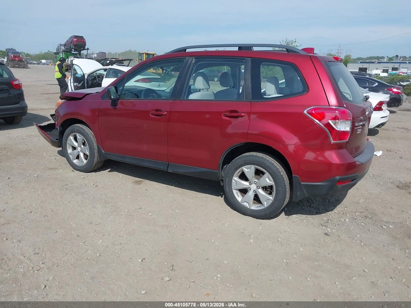 Vin: jf2sjabc2gh567858, lot: 45603362, subaru forester 2.5i 20163