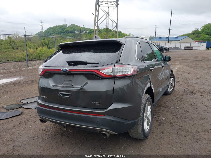 Vin: 2fmpk4j80gbc64473, lot: 45603380, ford edge sel 20164