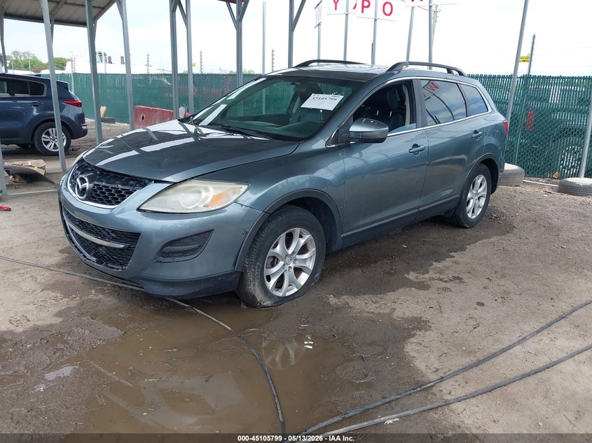 Vin: jm3tb2cv1c0351392, lot: 45603383, mazda cx-9 touring 20122