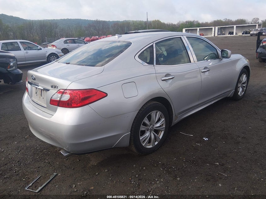 Vin: jn1by1ar1bm372353, lot: 45603405, infiniti m37x 20114