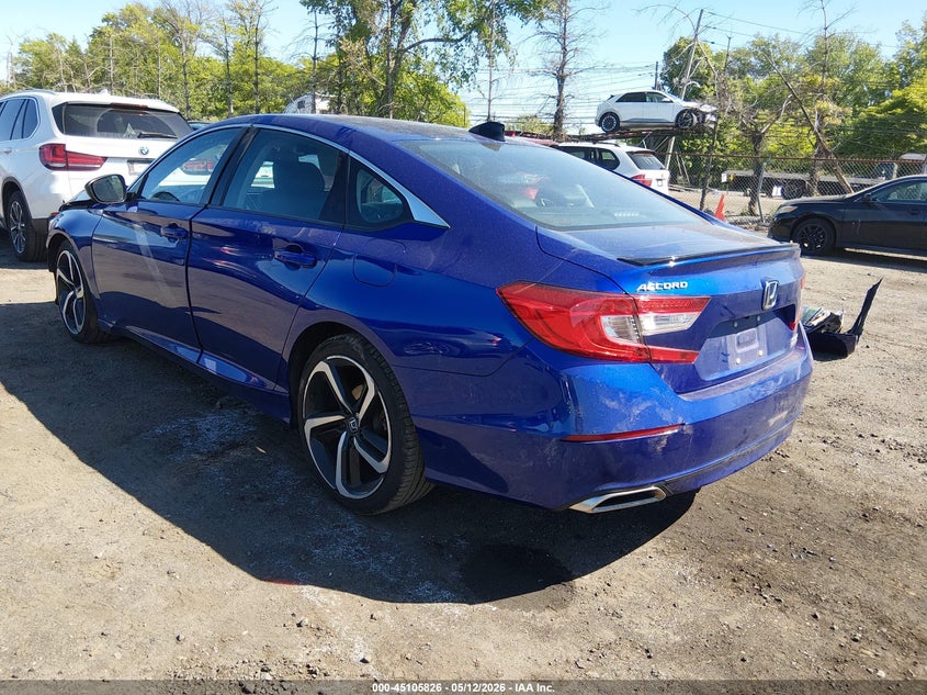 VIN 1HGCV1F43NA006604 2022 HONDA ACCORD SPORT SPECIAL EDITION