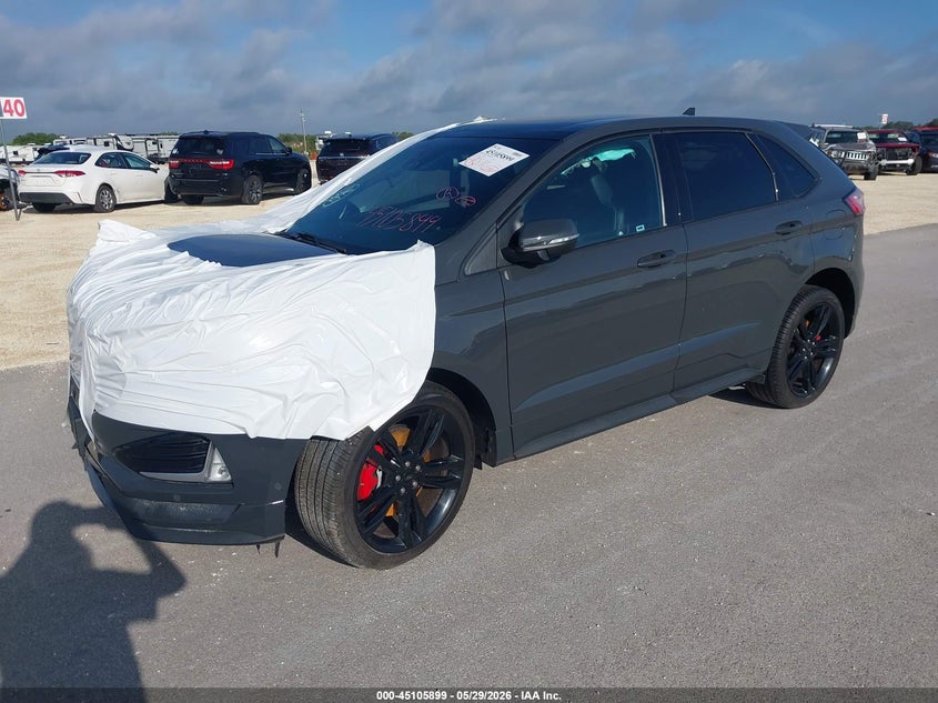Vin: 2fmpk4ap4mba60178, lot: 45603483, ford edge st 20212