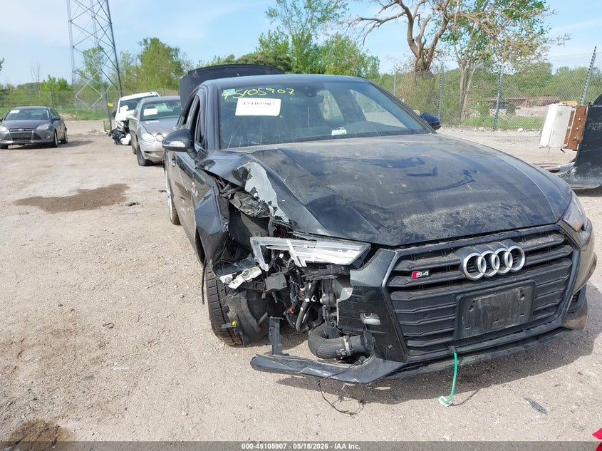 2018 Audi S4 3.0T Premium Plus VIN: WAUB4AF45JA233605 Lot: 45105907