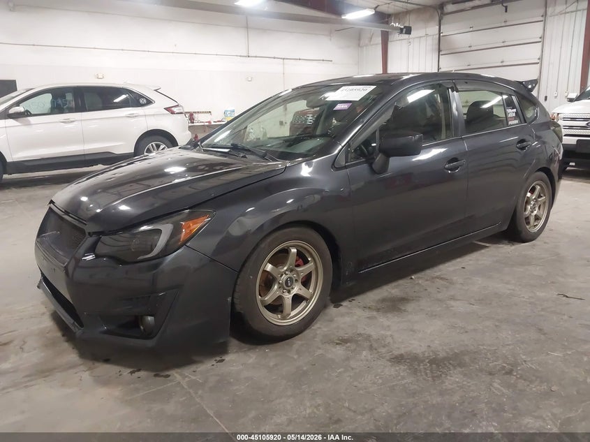 Vin: jf1gpab68g8286179, lot: 45603504, subaru impreza 2.0i premium 20162