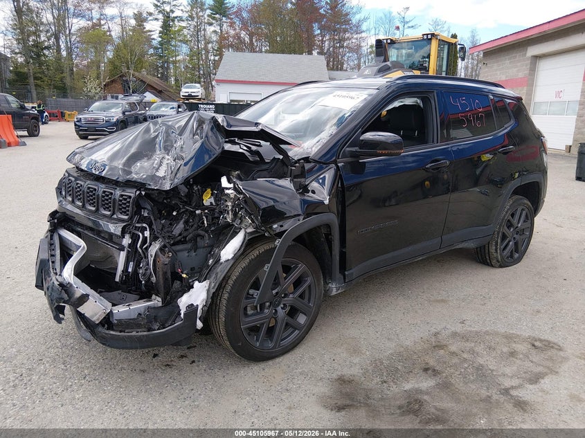 Vin: 3c4njdcn6tt162479, lot: 45603551, jeep compass limited altitude 20262