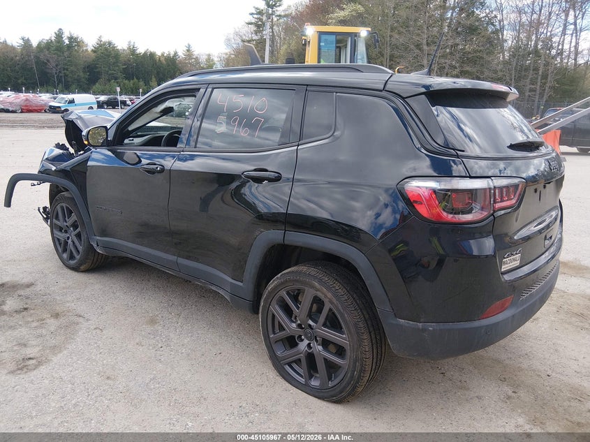 Vin: 3c4njdcn6tt162479, lot: 45603551, jeep compass limited altitude 20263