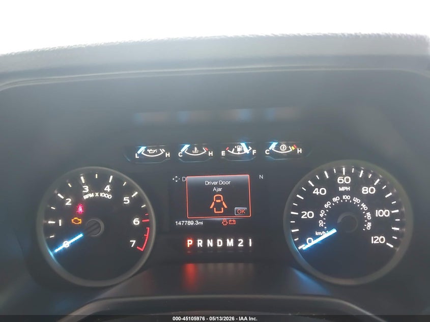 2016 FORD F-150 TRUCK 2.7L V-6 DI, DOHC, VVT, TURBO, 325HP
