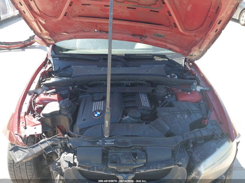 2013 BMW 128I VIN: WBAUL7C51DVU08442 Lot: 45105979