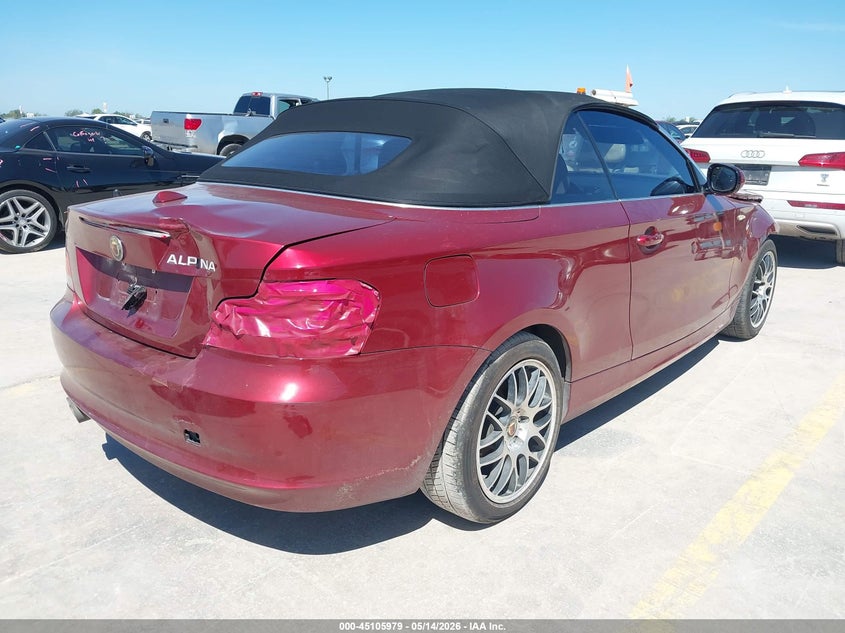 Vin: wbaul7c51dvu08442, lot: 45603563, bmw 128i 20134