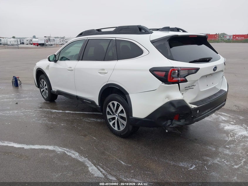 Vin: 4s4btacc4l3215276, lot: 45603576, subaru outback premium 20203