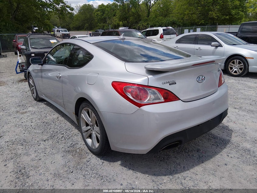 Vin: kmhht6kd1au004898, lot: 45603581, hyundai genesis 2.0t premium 20103