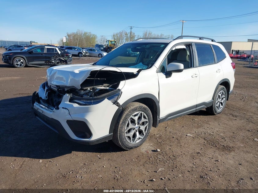 Vin: jf2skajc1lh478288, lot: 45603590, subaru forester premium 20202