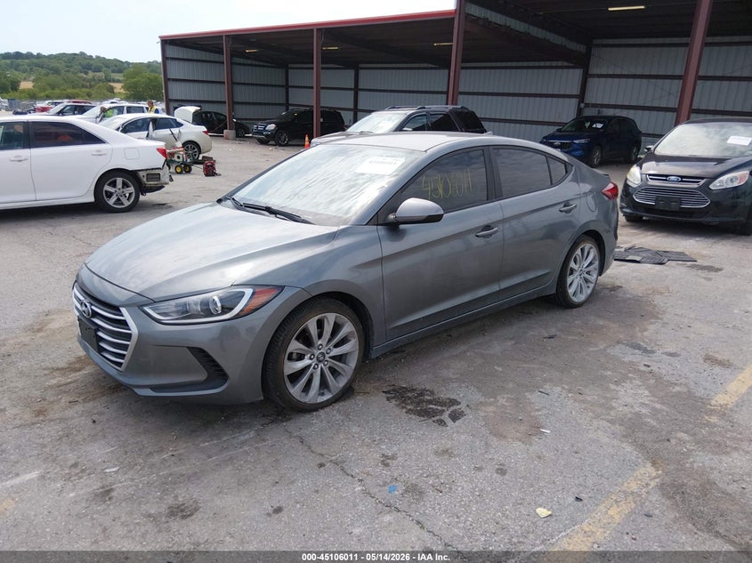 2017 Hyundai Elantra Se KMHD74LF2HU081006 photo 1