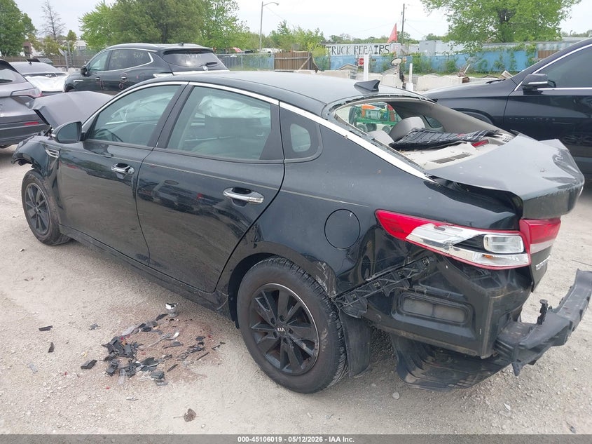 Vin: 5xxgt4l33hg155171, lot: 45603604, kia optima lx 20173