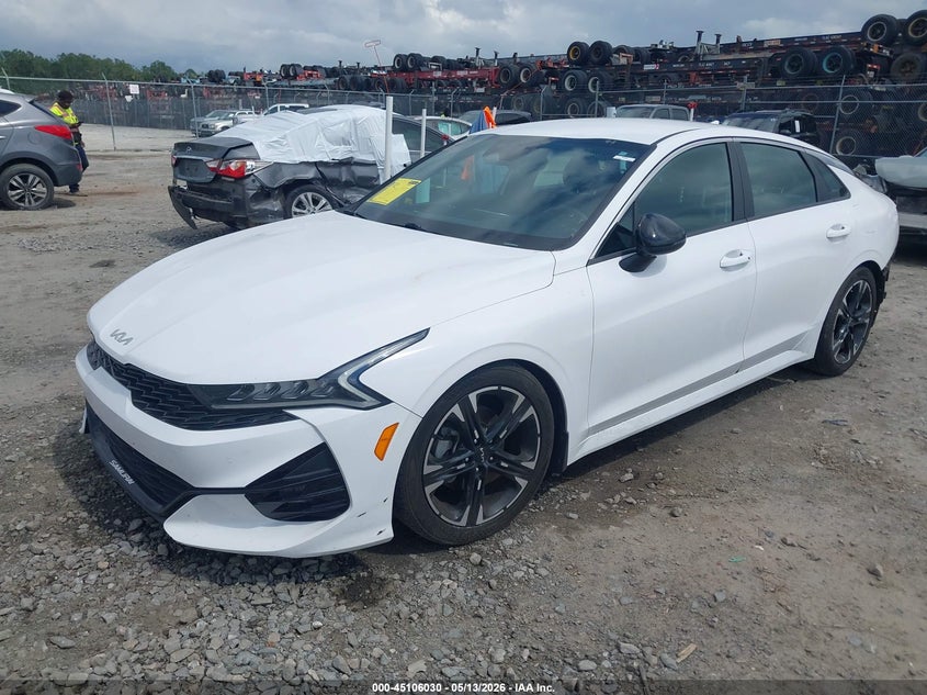 Vin: 5xxg64j22ng085871, lot: 45603614, kia k5 gt-line 20222