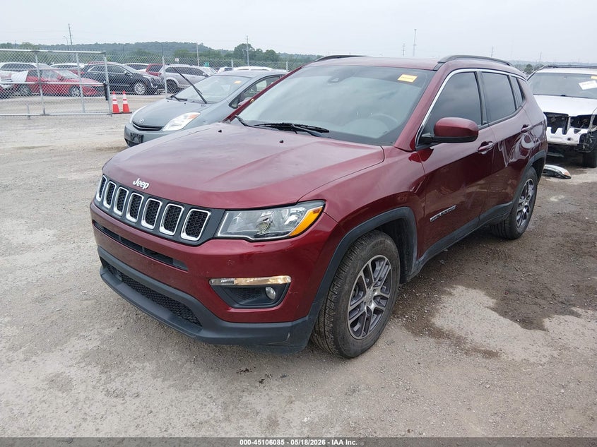 Vin: 3c4njcbb9lt258706, lot: 45603669, jeep compass sun and safety fwd 20202