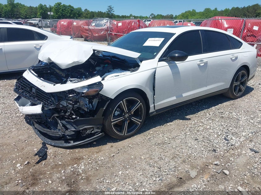 Vin: 1hgcy2f51ta029382, lot: 45603679, honda accord hybrid sport 20262
