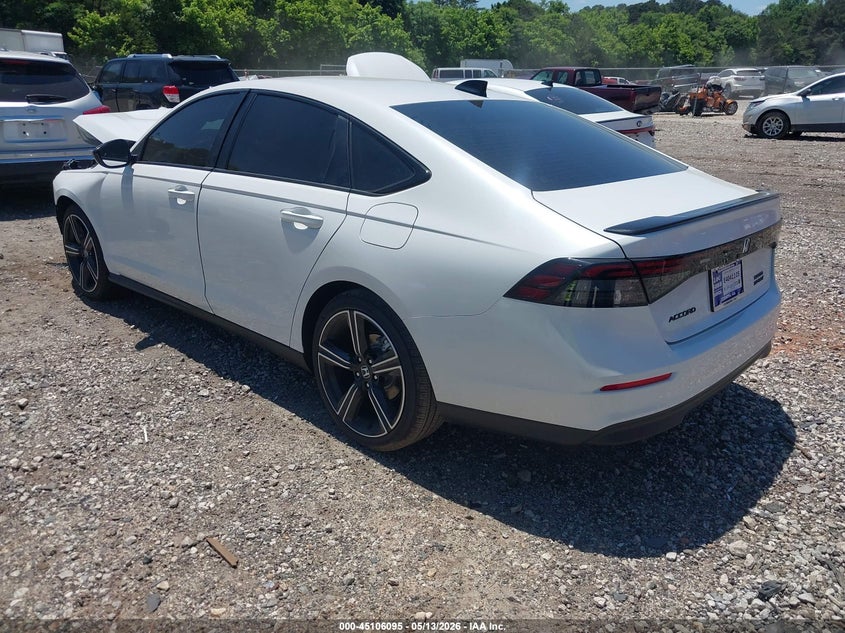 Vin: 1hgcy2f51ta029382, lot: 45603679, honda accord hybrid sport 20263