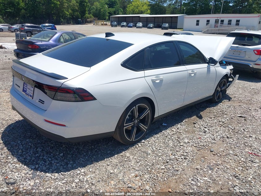 Vin: 1hgcy2f51ta029382, lot: 45603679, honda accord hybrid sport 20264