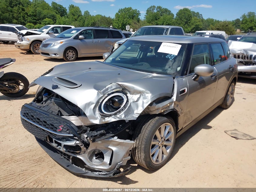 Vin: wmwlv7c00r2u58705, lot: 45603681, mini clubman cooper s 20242