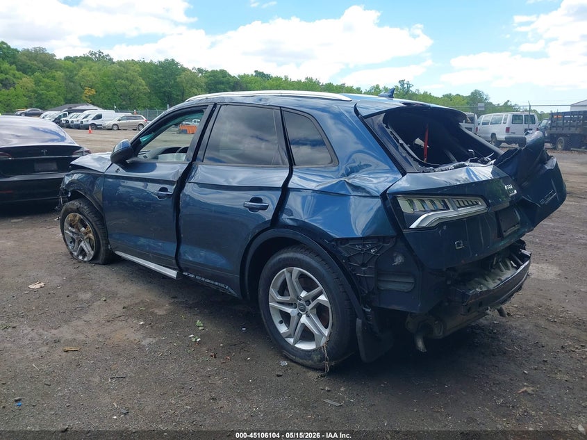 Vin: wa1anafy7j2033666, lot: 45603688, audi q5 2.0t premium/2.0t tech premium 20183