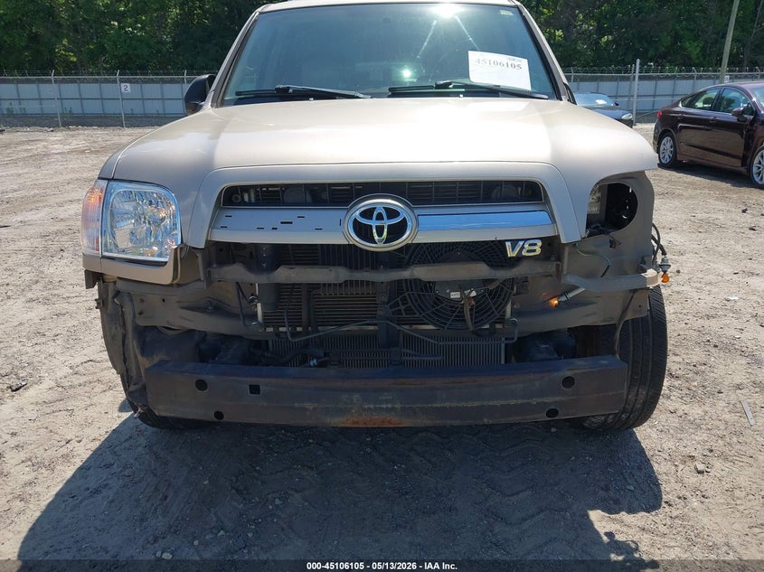 2007 Toyota Sequoia Limited V8 VIN: 5TDZT38A07S285383 Lot: 45106105