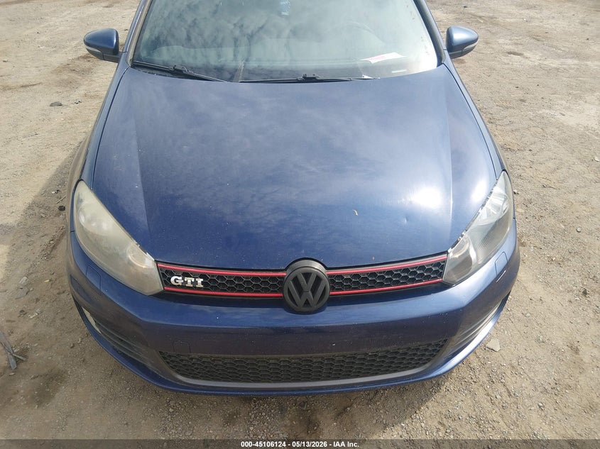 2012 Volkswagen Gti 4-Door VIN: WVWHV7AJ6CW221639 Lot: 45106124