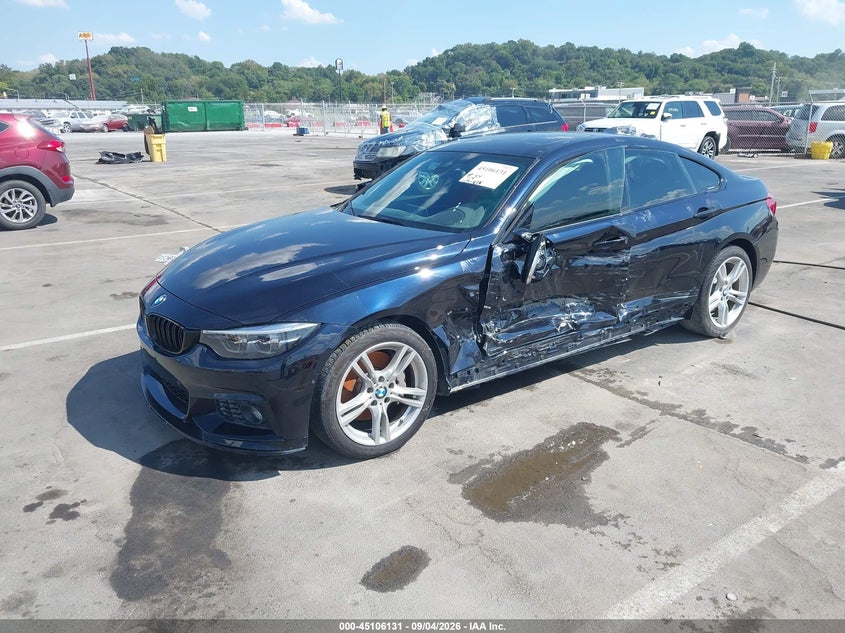 Vin: wba4j7c58jbh14186, lot: 45603715, bmw 440i gran coupe xdrive 20182