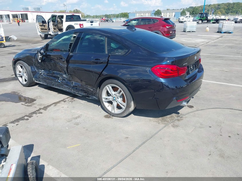 Vin: wba4j7c58jbh14186, lot: 45603715, bmw 440i gran coupe xdrive 20183
