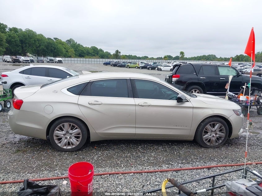 CHEVROLET IMPALA 2015 VIN 2G11X5SL1F9242291