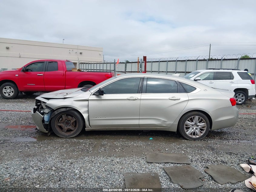 CHEVROLET IMPALA 2015 VIN 2G11X5SL1F9242291