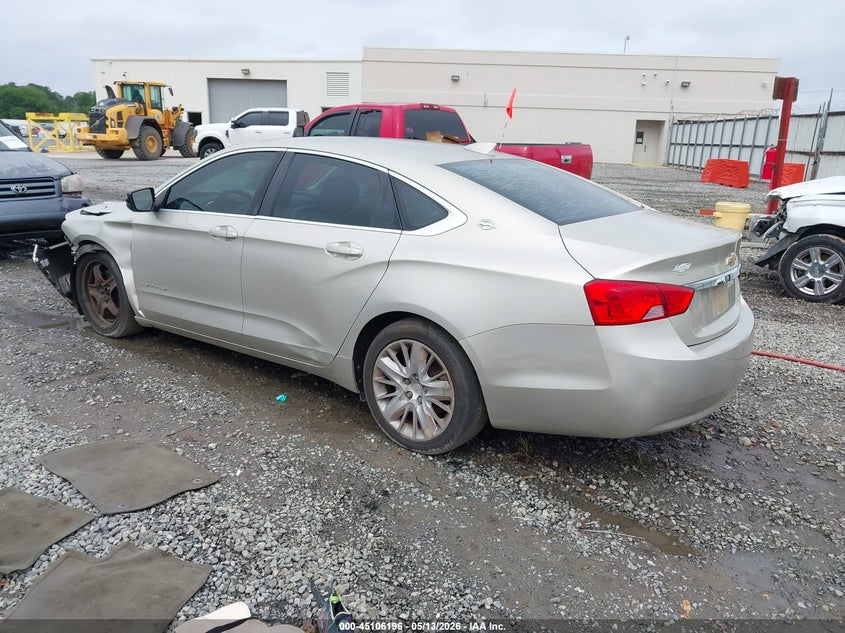 Vin: 2g11x5sl1f9242291, lot: 45603780, chevrolet impala 1fl 20153