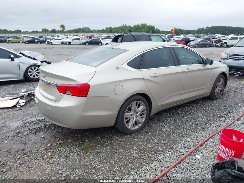 Vin: 2g11x5sl1f9242291, lot: 45603780, chevrolet impala 1fl 20154