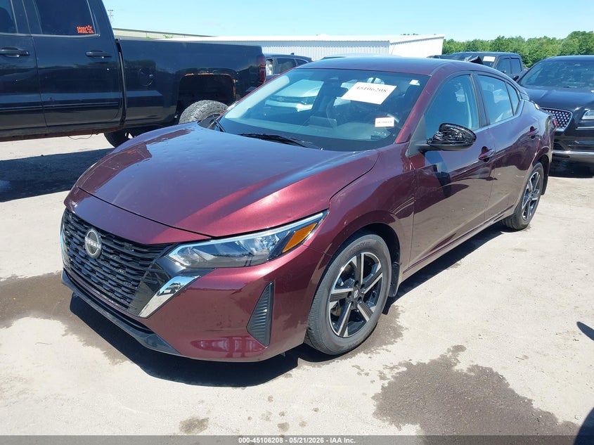 2025 Nissan Sentra Sv 3N1AB8CV2SY346986 photo 1