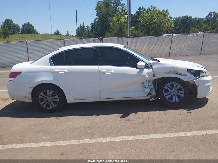 2012 Honda Accord 2.4 2.4 Se white Lot 111045106252 Vin 1HGCP2F69CA221676