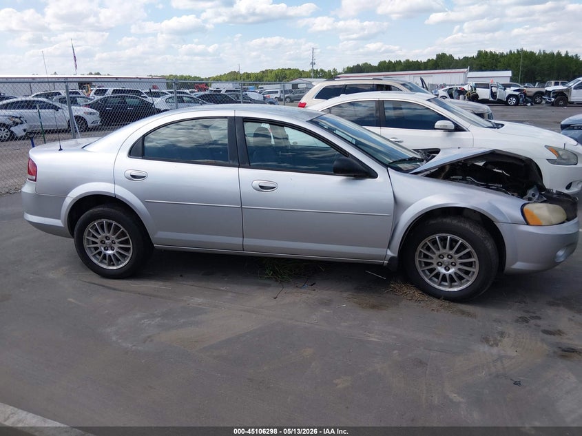2004 Chrysler Sebring Lx VIN: 1C3EL46R34N293612 Lot: 45106298