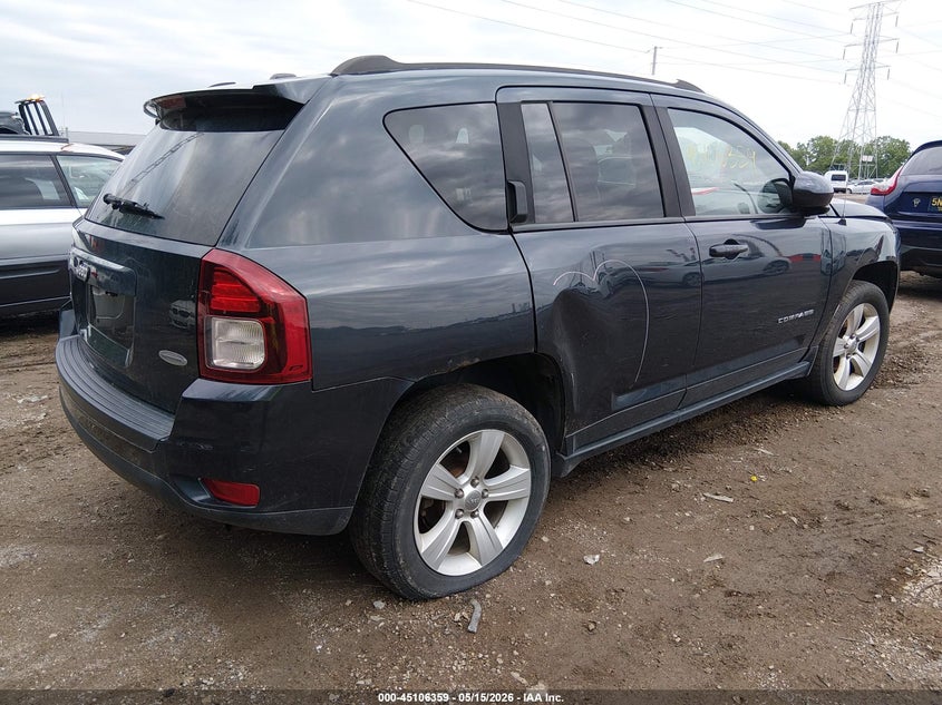 Vin: 1c4njdeb2ed886391, lot: 45603943, jeep compass latitude 20144