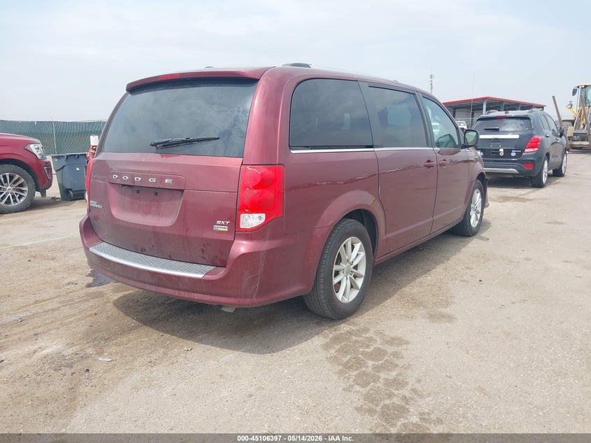 Vin: 2c4rdgcgxkr543510, lot: 45603980, dodge grand caravan sxt 20194