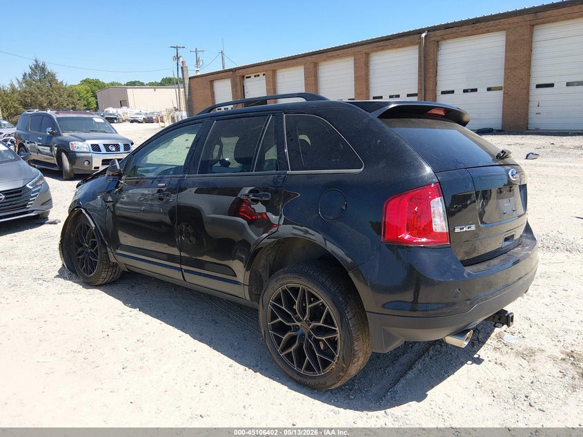 Vin: 2fmdk4jc9ebb60357, lot: 45603986, ford edge sel 20143