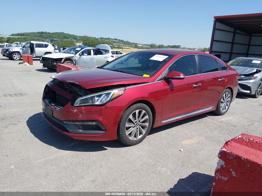 2015 Hyundai Sonata Sport 5NPE34AFXFH087103 photo 1