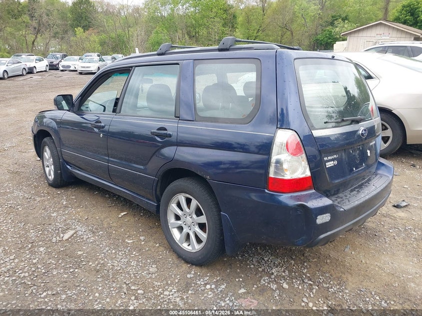 SUBARU FORESTER 2006 VIN JF1SG65646H715707