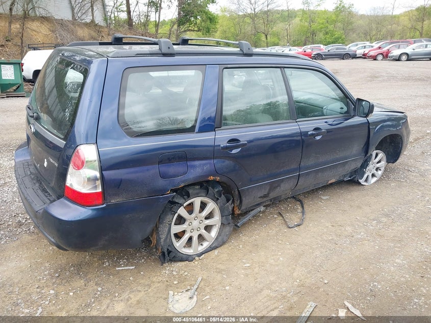 SUBARU FORESTER 2006 VIN JF1SG65646H715707
