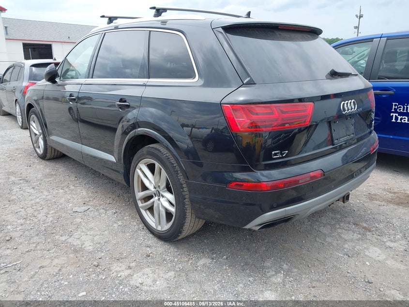Vin: wa1vaaf78jd043146, lot: 45604069, audi q7 3.0t premium 20183